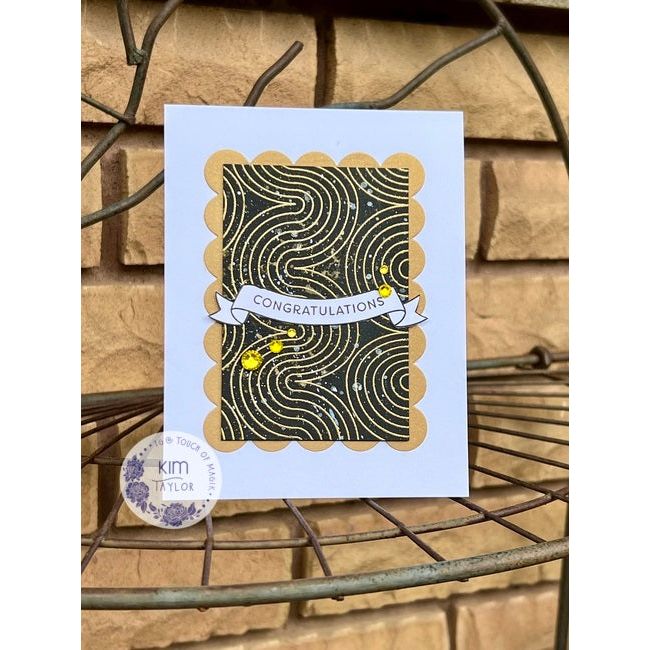 Simon Says Clear Stamps Banner Greetings 3189ssc Moments in Time Congratulations Card | color-code:ALT02