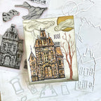 Tim Holtz Cling Rubber Stamps Sketch Manor cms408