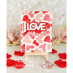 Simon Says Stamp Stencil Falling in Love 1068st Love Card | color-code:ALT08