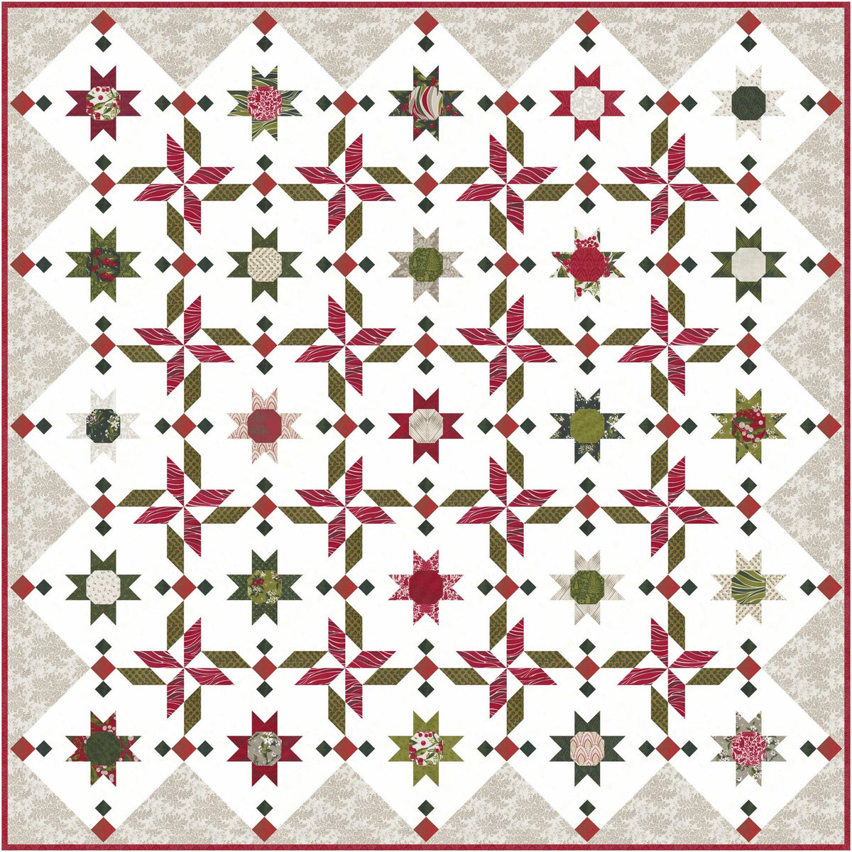BasicGrey Pine Valley Printed Booklet pat072b Geometric Patterns