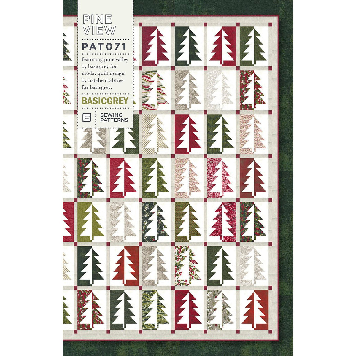 BasicGrey Pine View Printed Booklet pat071b