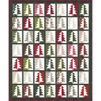 BasicGrey Pine View Printed Booklet pat071b Geometric Nature