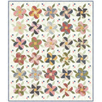 BasicGrey Posey Pop Printed Booklet pat089b Floral Quilt Pattern Book