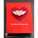 Simon Says Stamp Basic Hearts Wafer Dies 1541sd Heart to Heart