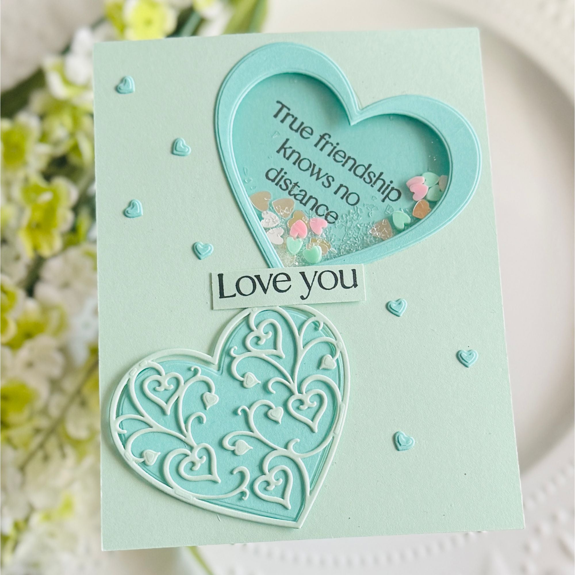 Simon Says Stamp Basic Hearts Wafer Dies 1541sd Heart to Heart