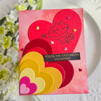 Simon Says Stamp Basic Hearts Wafer Dies 1541sd Heart to Heart
