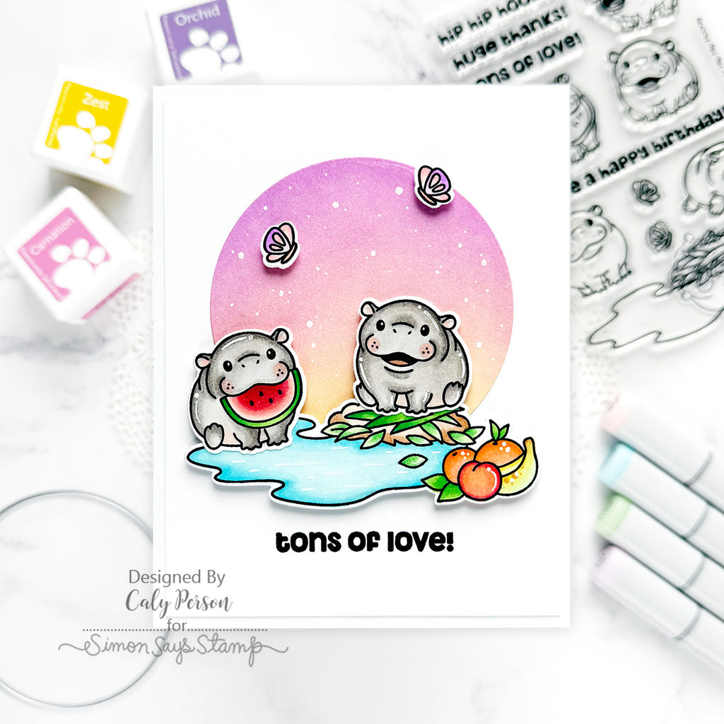 Simon Says Stamp Basic Shapes Circles Wafer Dies 8006sd Favorite Things Love Card | color-code:ALT02