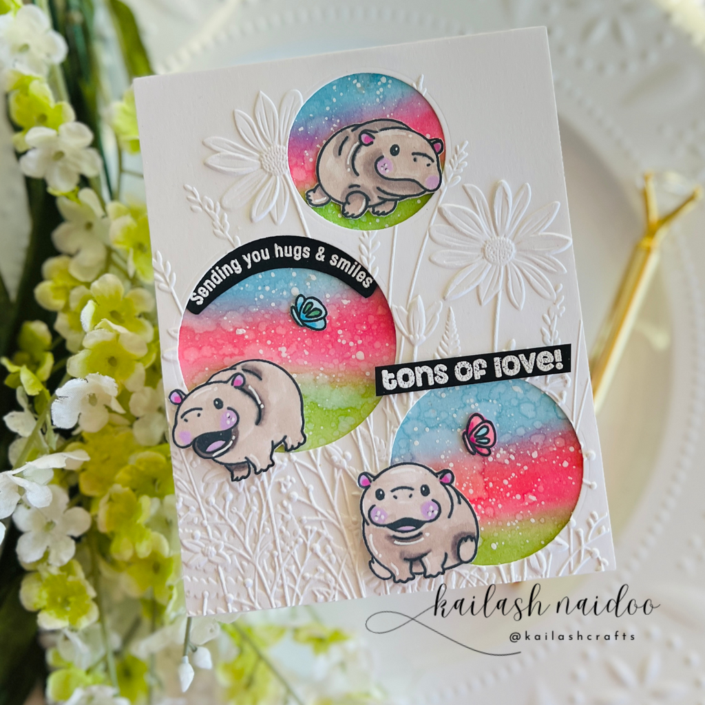 Simon Says Stamp Basic Shapes Circles Wafer Dies 8006sd Favorite Things Love Card