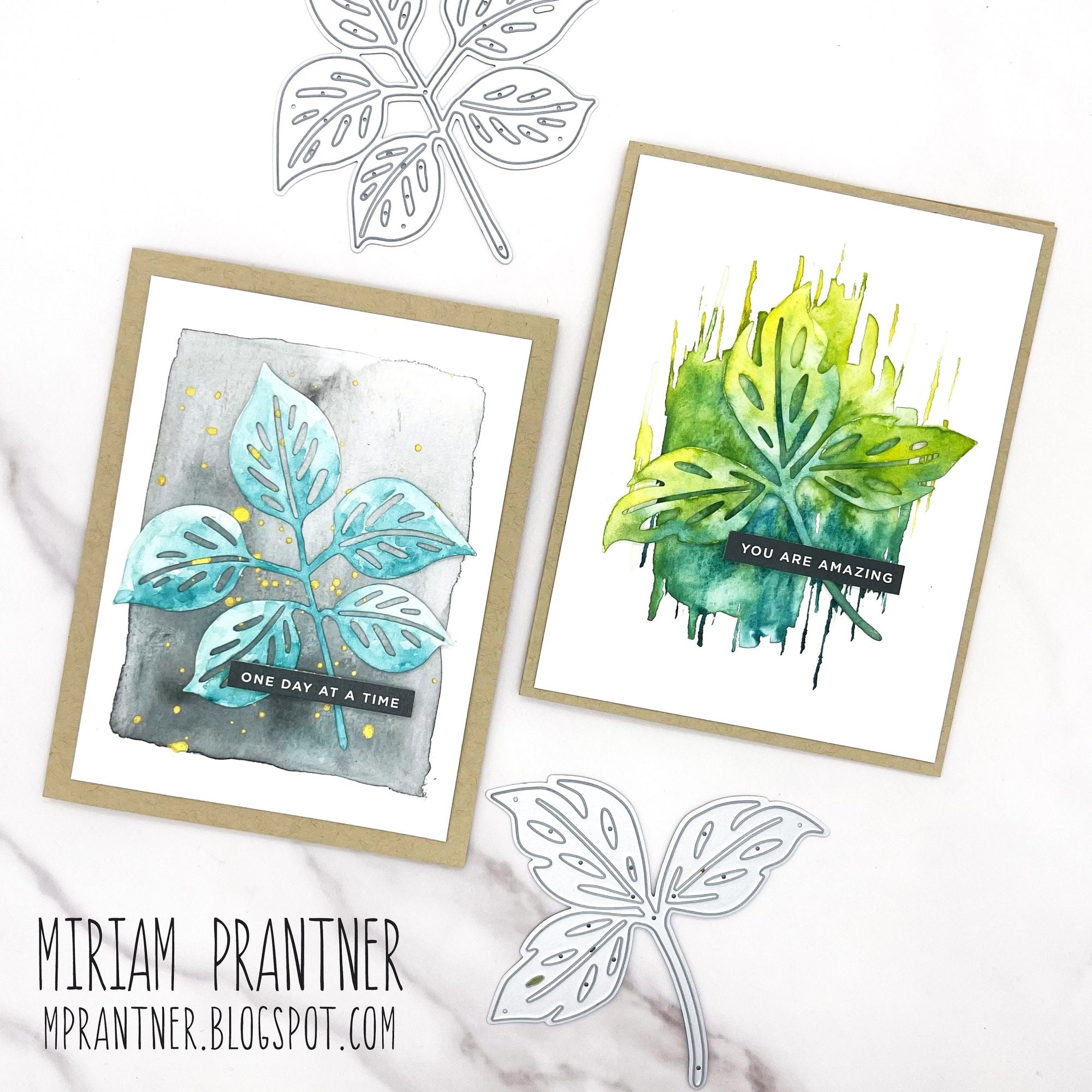 Simon Says Stamp Basil Leaves Wafer Dies 1315md Friend Like You Leaf Cards | color-code:ALT04
