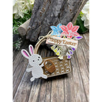 Simon Says Stamp Basket Bunny Wafer Dies s1119 Beautiful Moments Easter Card