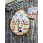 Simon Says Stamp Basket Bunny Wafer Dies s1119 Beautiful Moments Easter Card