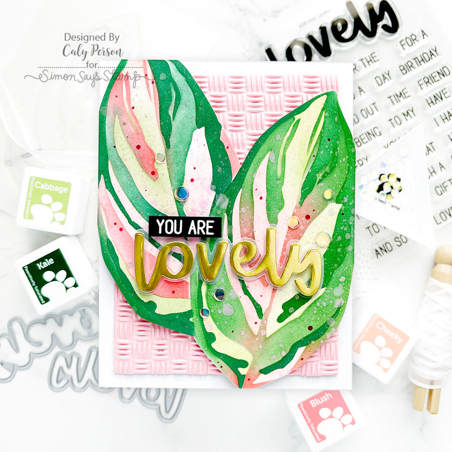 Simon Says Stamp エンボスフォルダーとダイ4点セット Simon Says Stamp エンボスフォルダーとダイ4点セット Simon