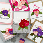 Basket of All Seasons Spring Add-On Multiple Samples and ideas for Assembly