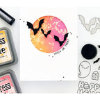 Simon Says Stamp Bat Trio Wafer Dies 1124sd Cheering for You Halloween Card | color-code:ALT01