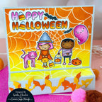 Simon Says Stamp Bat Trio Wafer Dies 1124sd Cheering for You Halloween Card | color-code:ALT06