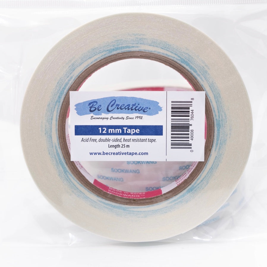 Be Creative Tape 12MM ROLL Double Sided Sookwang