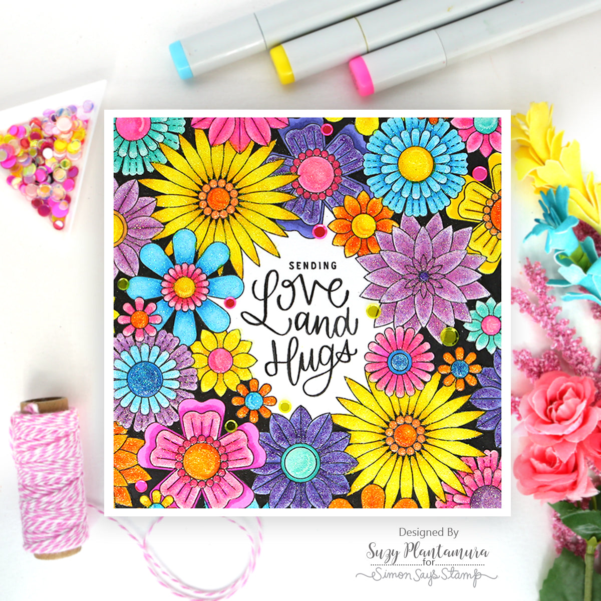 Simon Says Stamp Embellishment Mix Be Mine 1223bm Smitten Love Card | color-code:ALT02