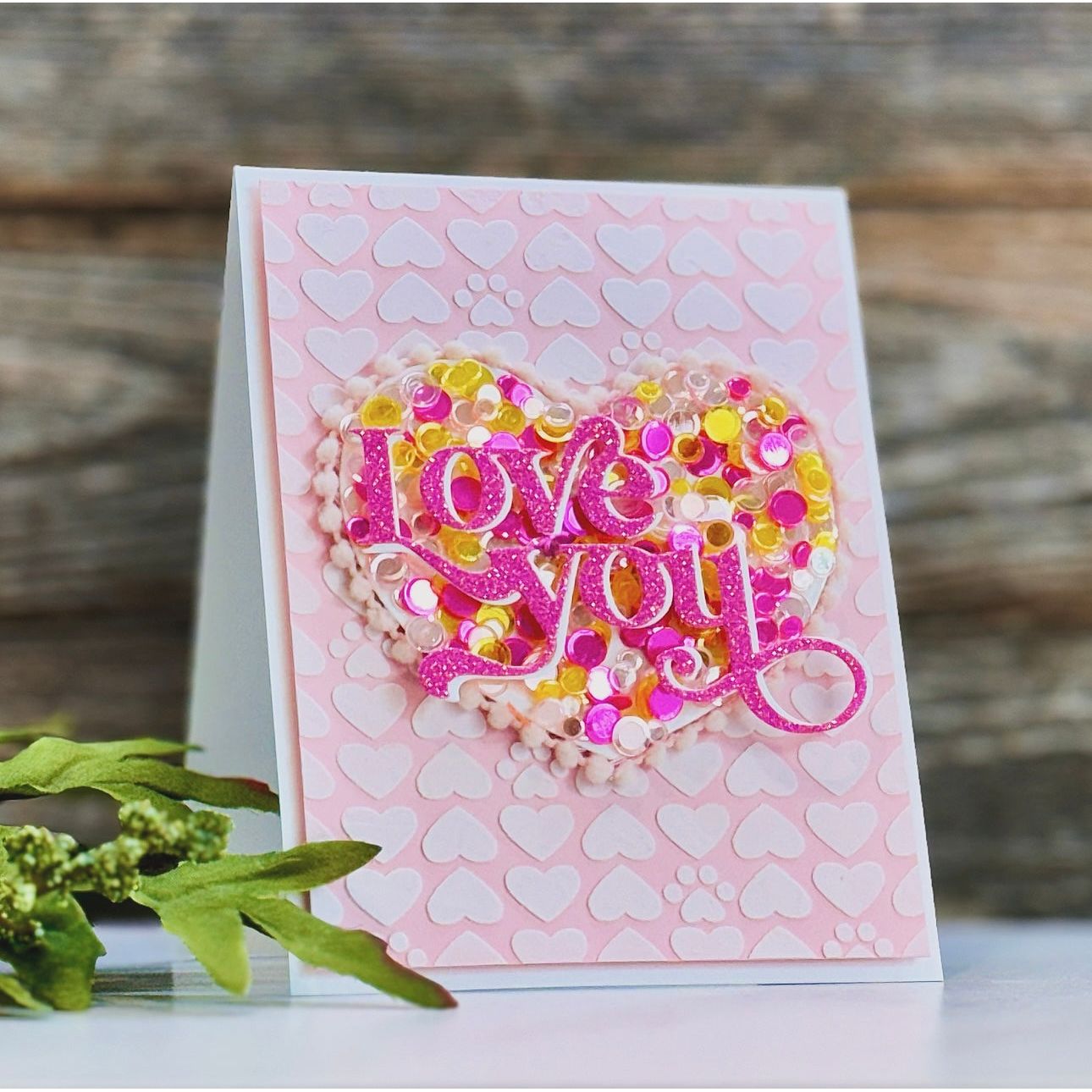 Simon Says Stamp Embellishment Mix Be Mine 1223bm Smitten Love You Card