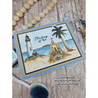 Beach Scene Thinking of You Card
