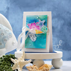 Simon Says Clear Stamps Beachcombing 2066ssc Sunny Vibes Ocean Card
