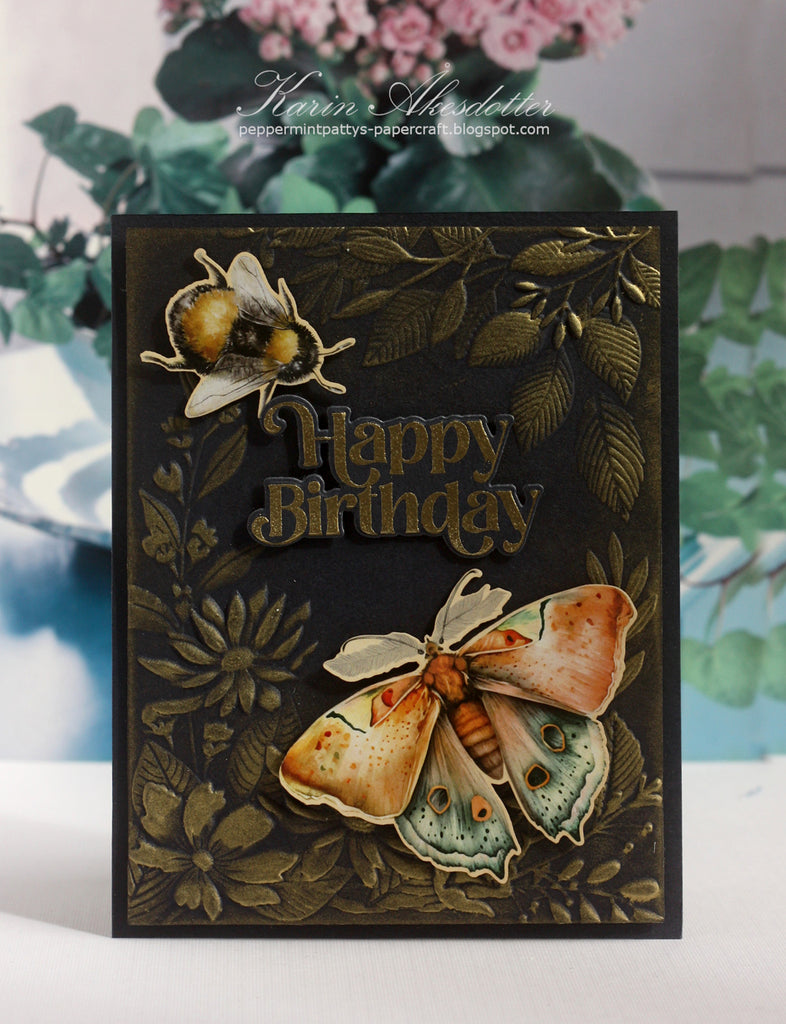 Simon Says Stamp Embossing Folder and Cutting Dies Beaufort Floral Frame sfd380 Celebrate Birthday Card | color-code:ALT02
