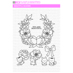 Clearly Besotted Beautiful Blooms Clear Stamps