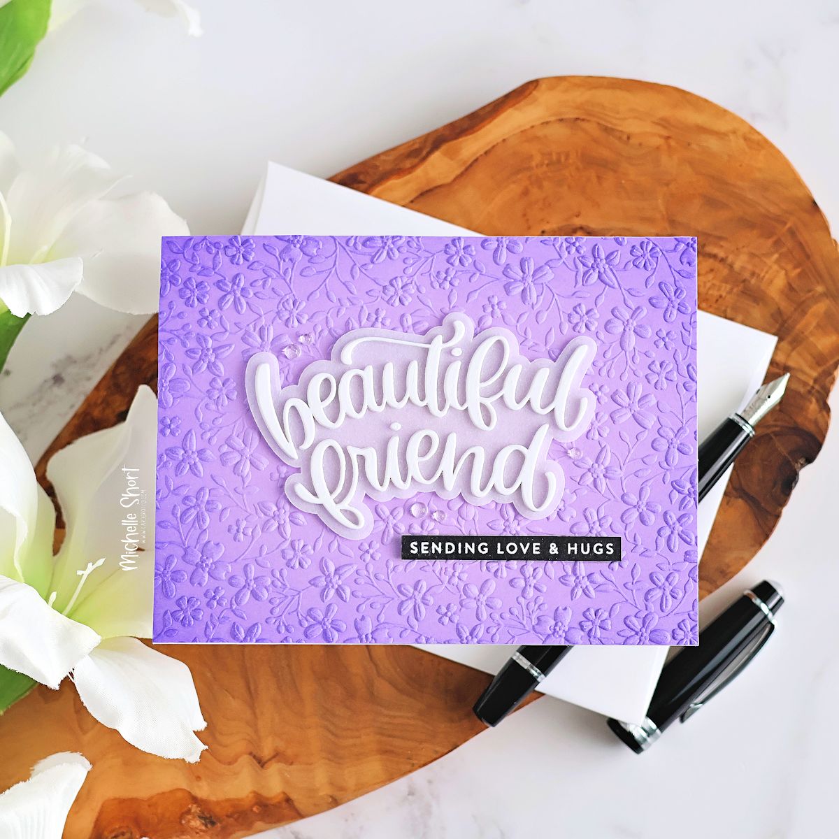 Simon Says Stamp Beautiful Friend Wafer Dies 1565sd Beautiful Moments Friend Card | color-code:ALT05