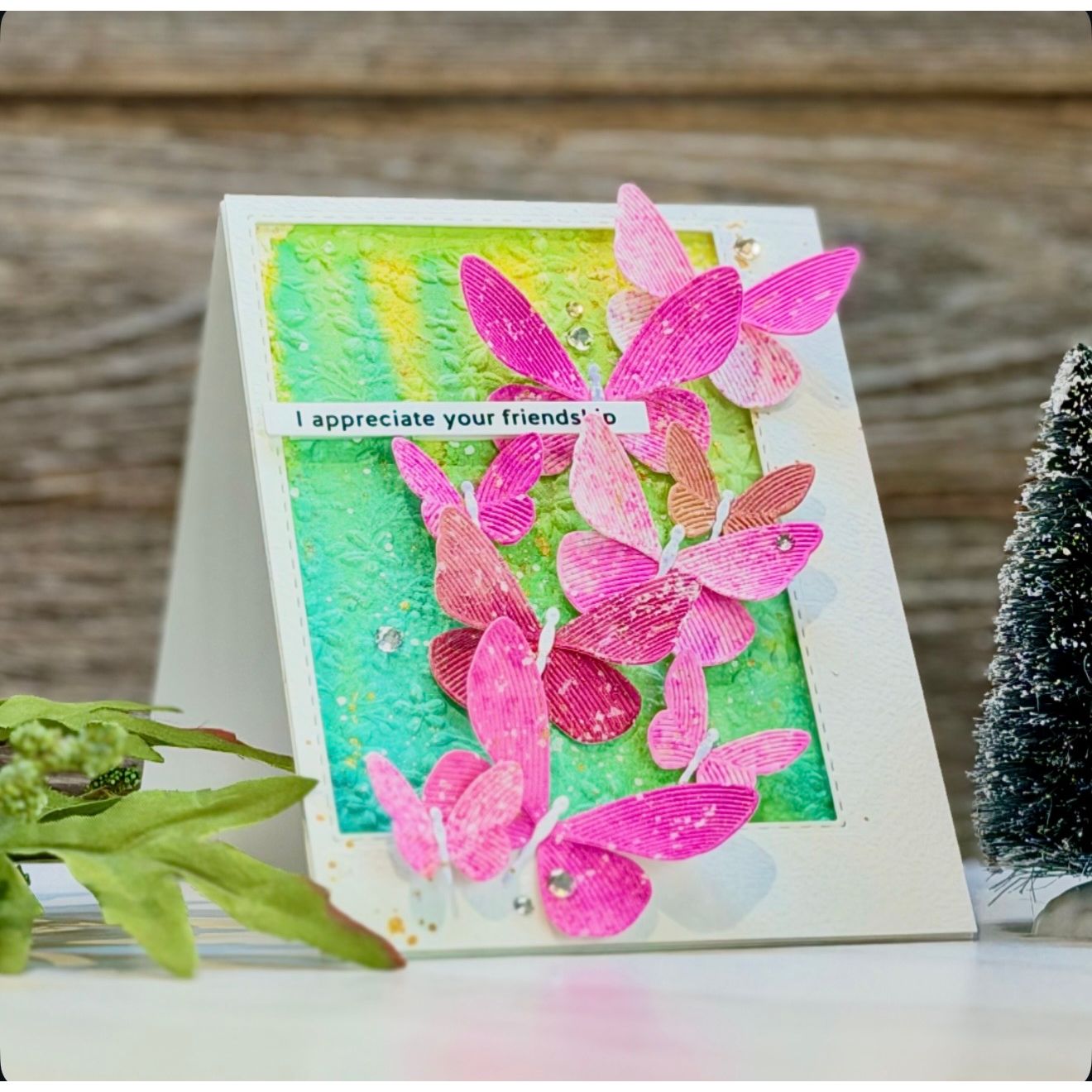 Simon Says Stamp EZ Strips Beautiful Friend 1019ez Beautiful Moments Friend Card