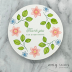 Simon Says Clear Stamps Beautiful Blooms 3036ssc Sunny Vibes Thank You Card | color-code:ALT05