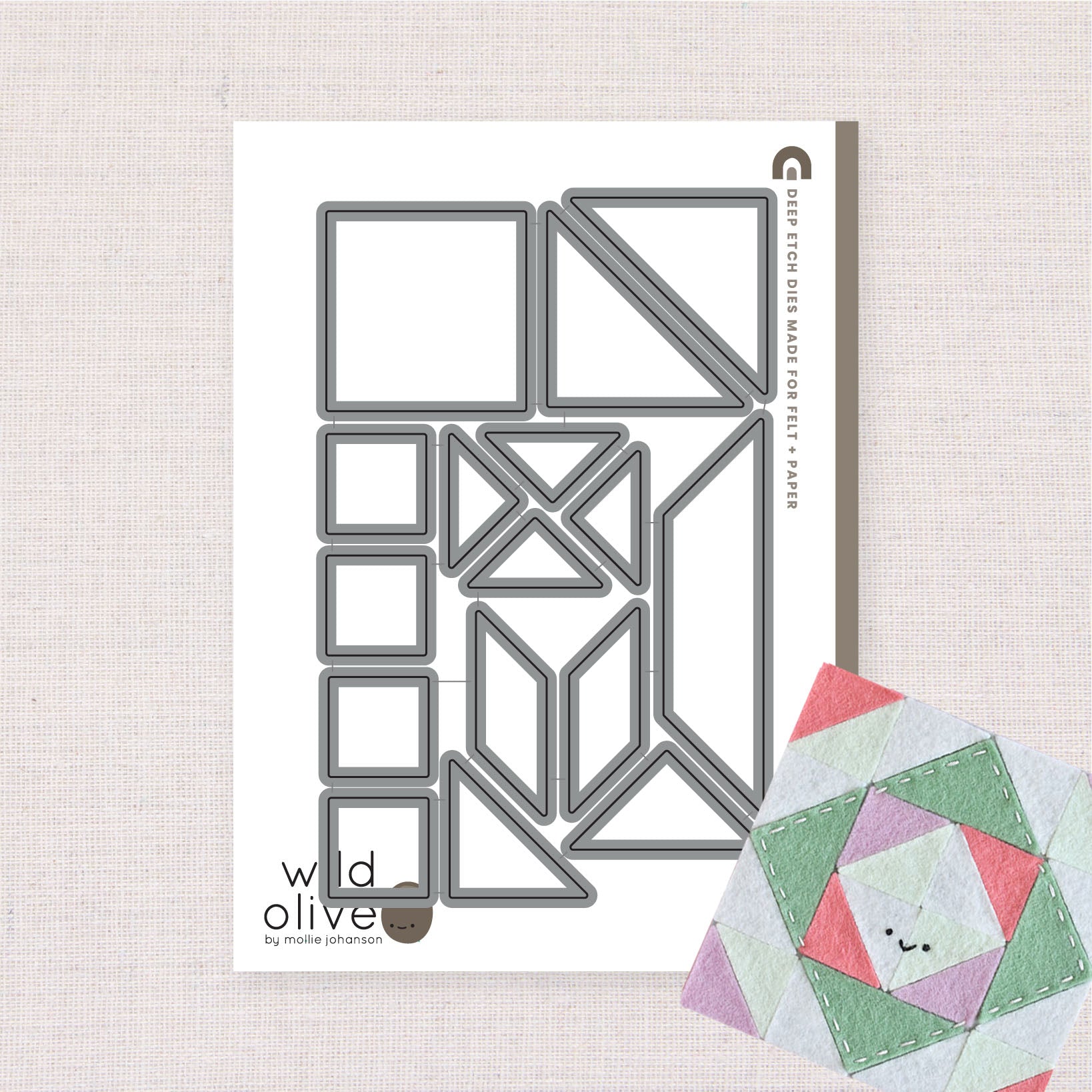 Benzie Design Jeanette's Cozy Quilt Blocks Deep Etch Dies tded039