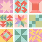 Benzie Design Jeanette's Cozy Quilt Blocks Deep Etch Dies tded039 patterns