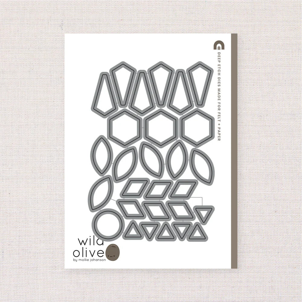 Benzie Design Mollie's Cozy Quilt Blocks Deep Etch Dies tded041
