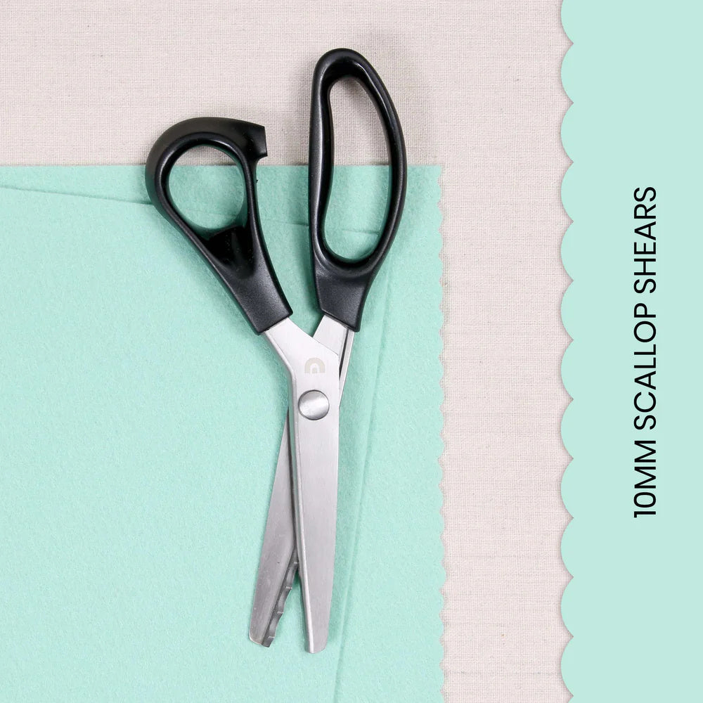 Benzie Design Scallop Shears 10mm tscs10