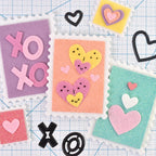 Benzie Design Stamp of Approval Deep Etch Dies tded030 xo