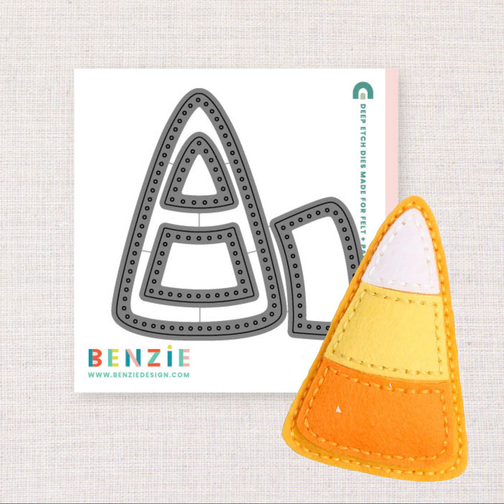 Benzie Design Stitchable Candy Corn Deep Etch Dies tded019