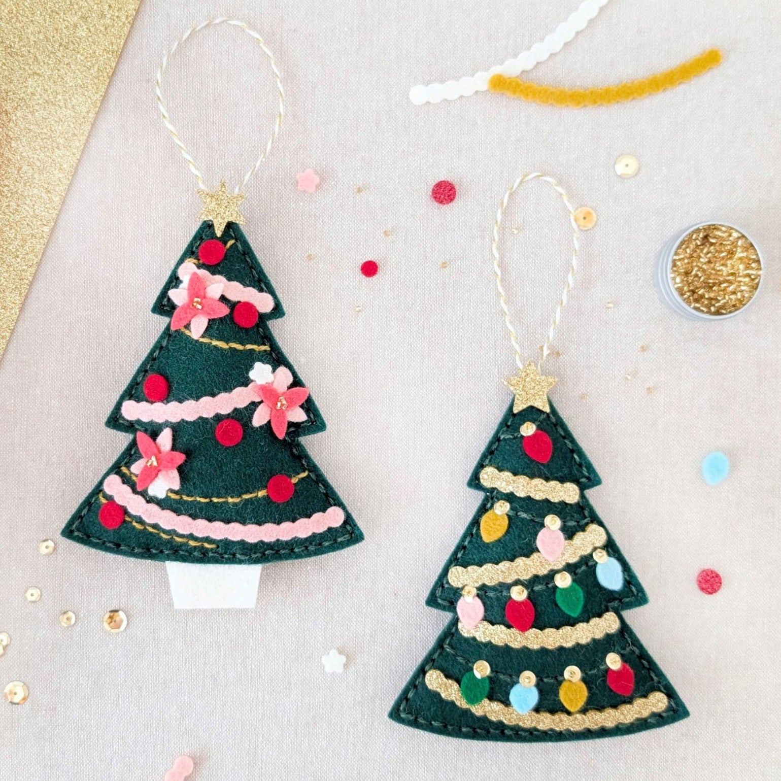 Benzie Design Stitchable Christmas Tree Deep Etch Die tded066 decorated ornaments