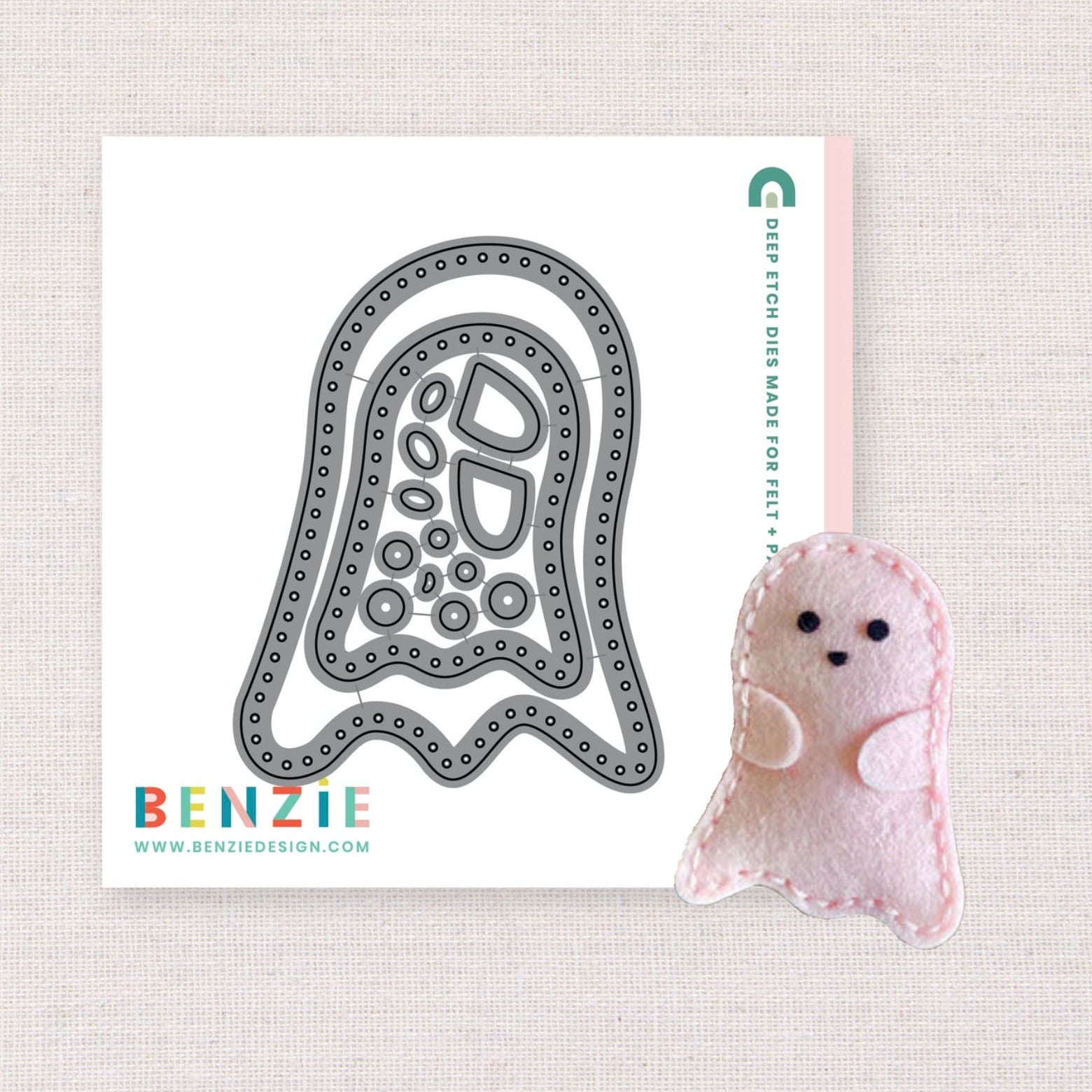 Benzie Design Stitchable Ghost Deep Etch Dies tded024