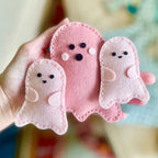 Benzie Design Stitchable Ghost Deep Etch Dies tded024 halloween pink