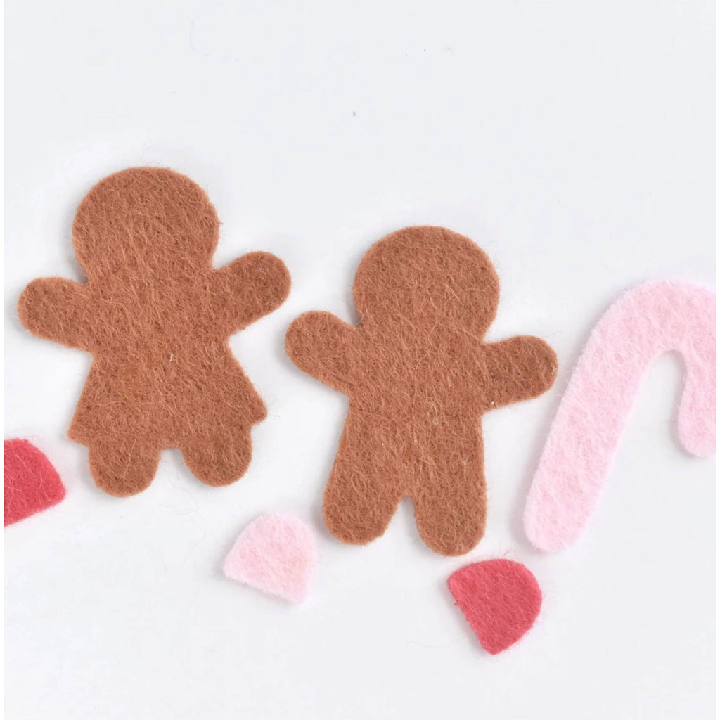 Benzie Design Stitchable Ginger Cookie Cottage Deep Etch Dies tded054 felt gingerbread men