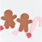 Benzie Design Stitchable Ginger Cookie Cottage Deep Etch Dies tded054 felt gingerbread men