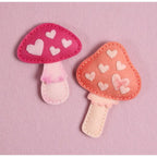 Benzie Design Stitchable Mushroom Deep Etch Dies tded059 heart