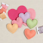 Benzie Design Stitchable Nesting Hearts Deep Etch Die tded032 sewn