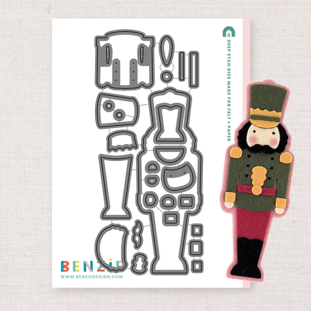 Benzie Design Stitchable Nutcracker Deep Etch Dies tded022