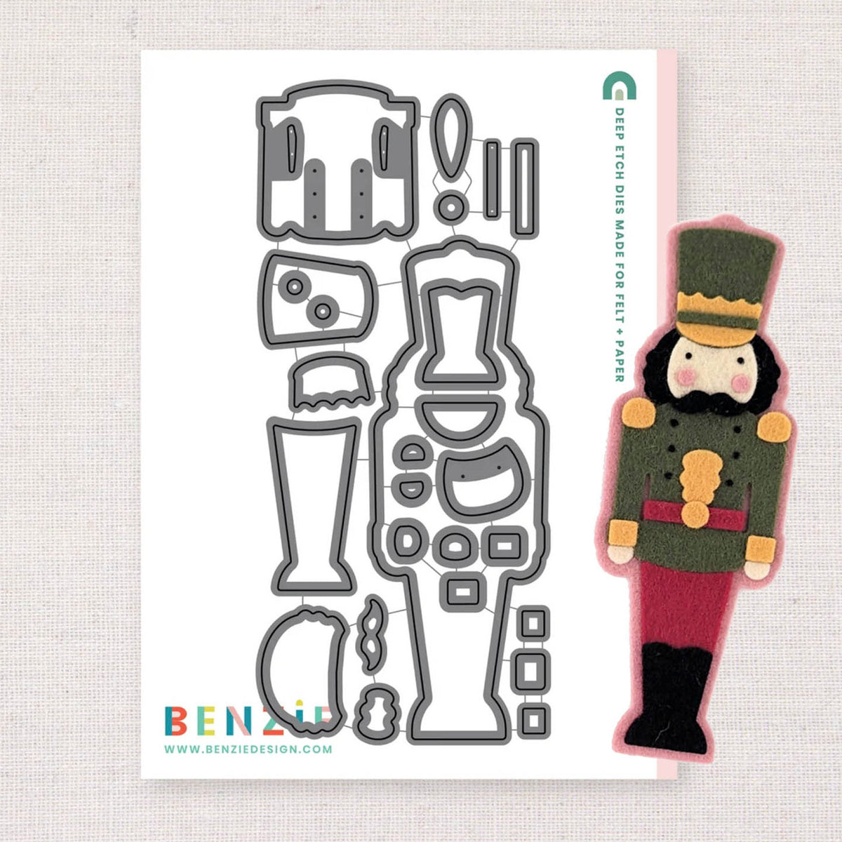 Benzie Design Stitchable Nutcracker Deep Etch Dies tded022