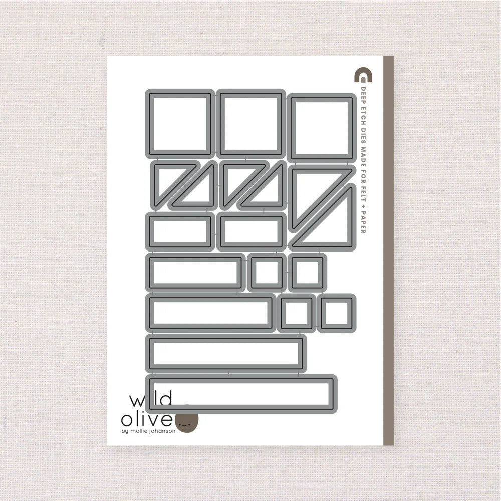 Benzie Design Sylvia's Cozy Quilt Blocks Deep Etch Dies tded040