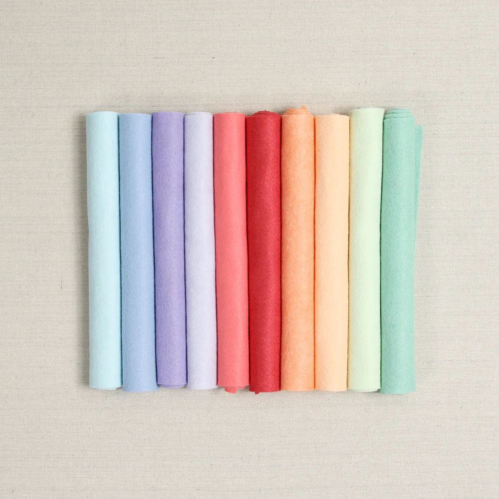 Benzie Design Wool Felt Sheets Be Mine bp2067wf colors