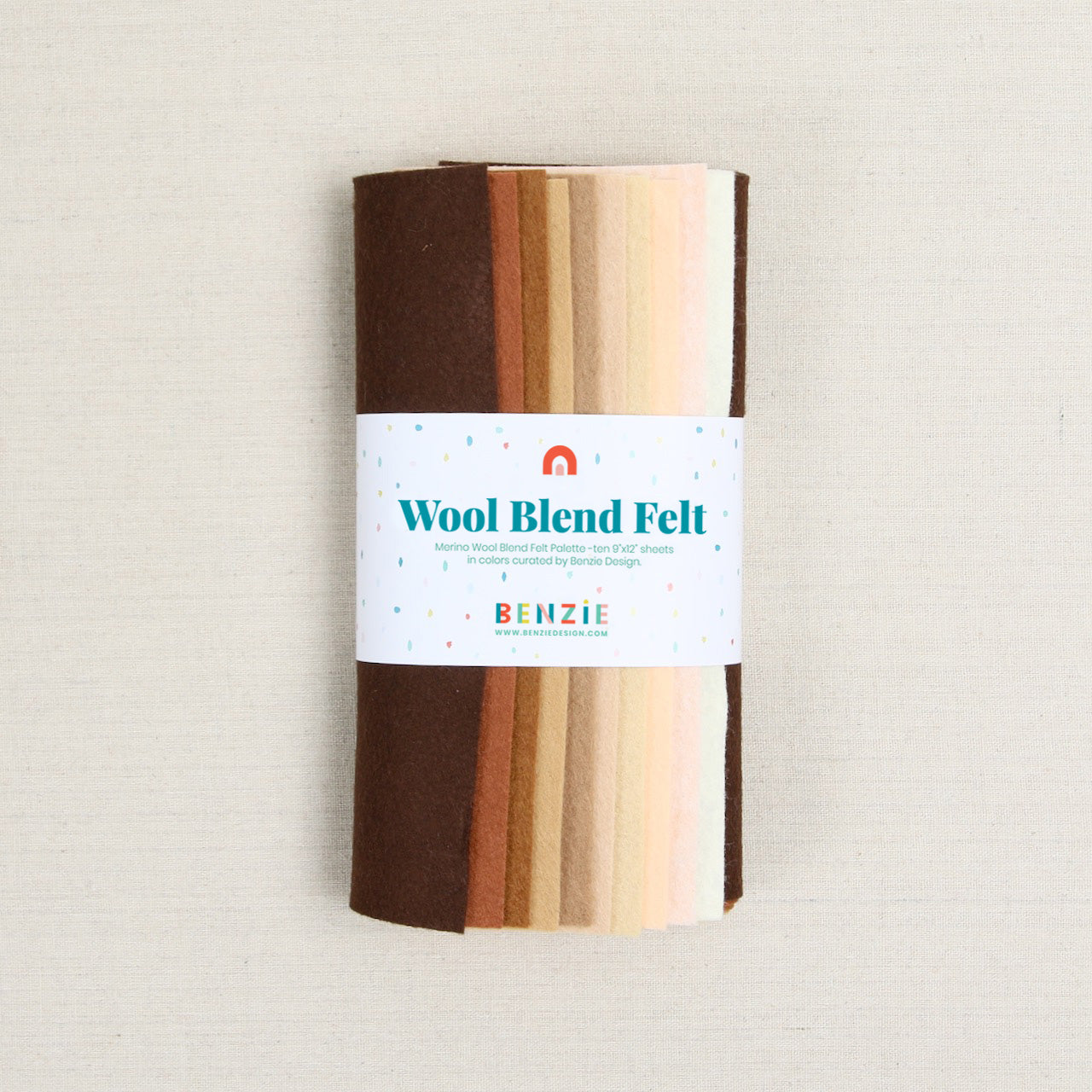 Benzie Design Wool Felt Sheets Doll Face Palette bp2006wf