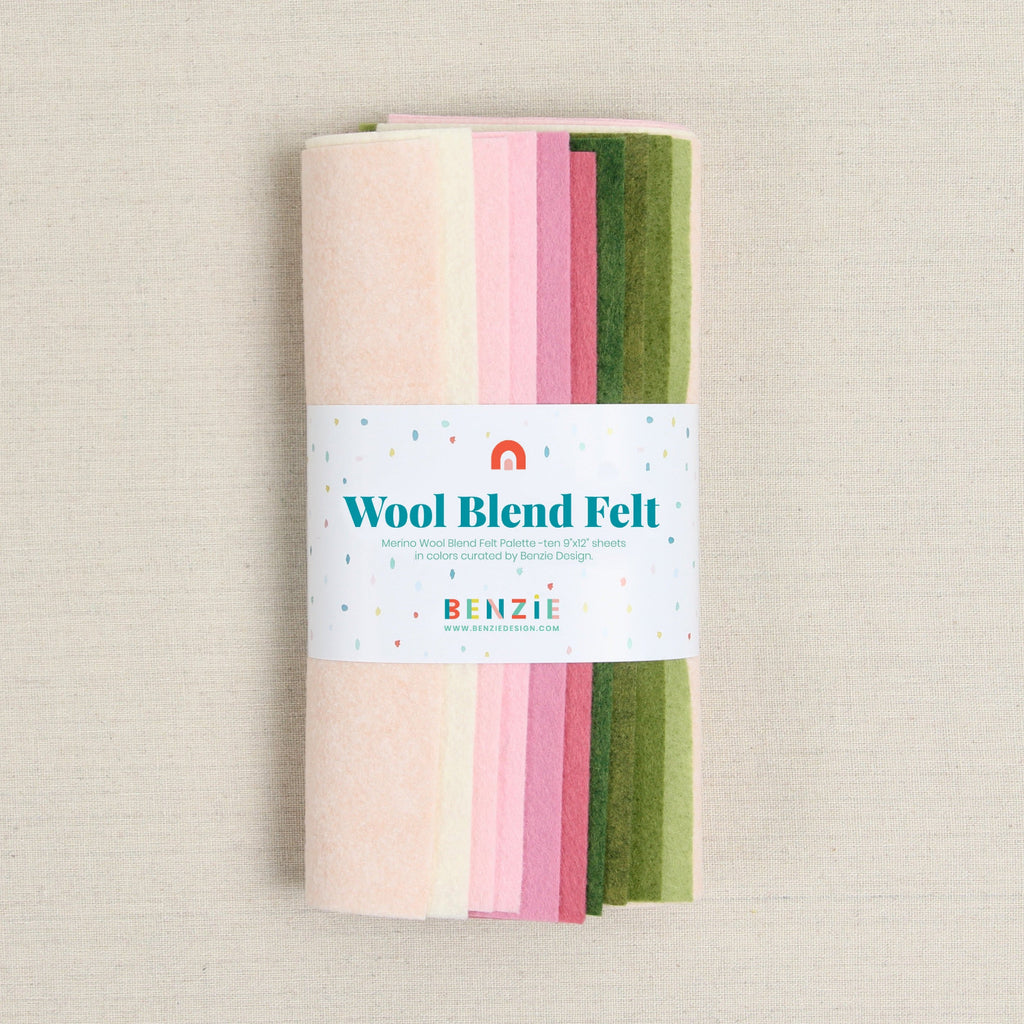 Benzie Design Wool Felt Sheets Everbloom Palette bp2058wf