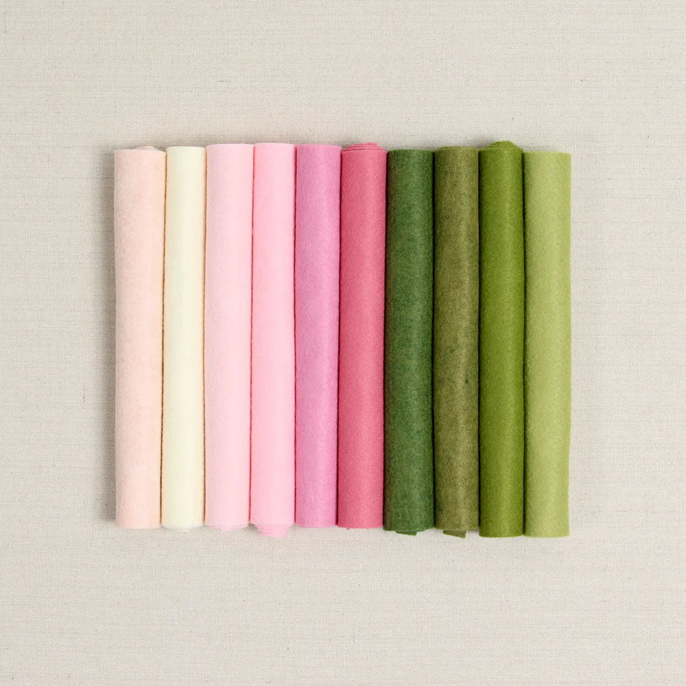 Benzie Design Wool Felt Sheets Everbloom Palette bp2058wf colors