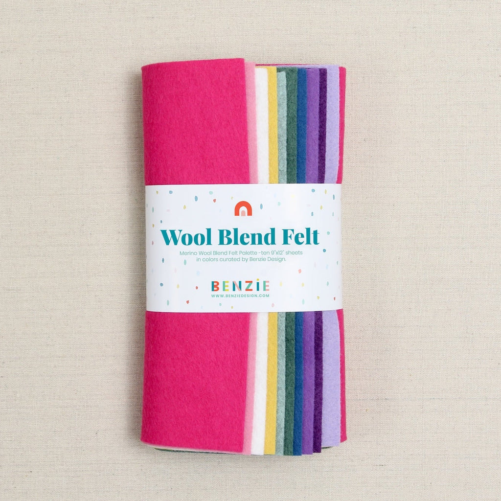 Benzie Design Wool Felt Sheets Famore Flower Palette bp2080wf
